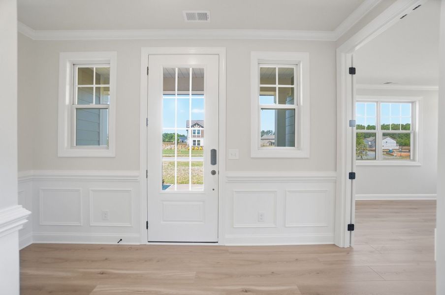 Spacious, unfurnished interior of a new home in Blair Place, Monroe (Image 15). Spacious, unfurnished interior of a new home in Blair Place, Monroe (Image 15).