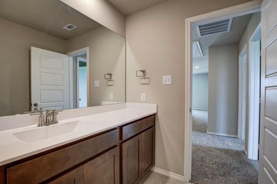 Furnished interior view inside a new home in Hannah Heights, Seguin (Image 12). Furnished interior view inside a new home in Hannah Heights, Seguin (Image 12).