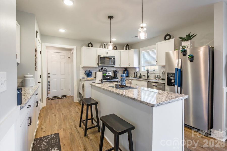 Furnished interior view inside a new home in , Albemarle (Image 17).