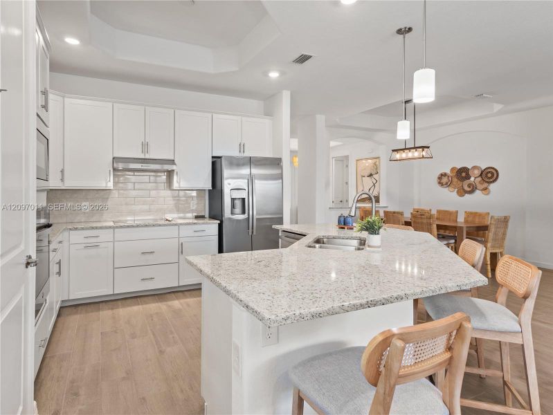 Furnished interior view inside a new home in , Punta Gorda (Image 35).