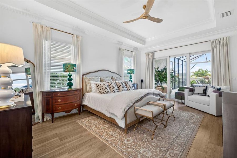 Furnished interior view inside a new home in , Fort Myers (Image 32).