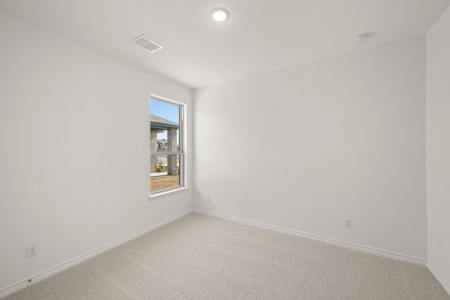Spacious, unfurnished interior of a new home in Baker Farms, Cleburne (Image 28). Spacious, unfurnished interior of a new home in Baker Farms, Cleburne (Image 28).