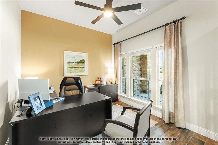 Furnished interior view inside a new home in Sunset Ridge, Alvarado (Image 4). Furnished interior view inside a new home in Sunset Ridge, Alvarado (Image 4).