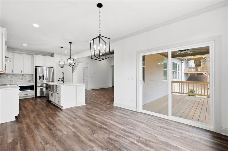 Spacious, unfurnished interior of a new home in , Dawsonville (Image 50).