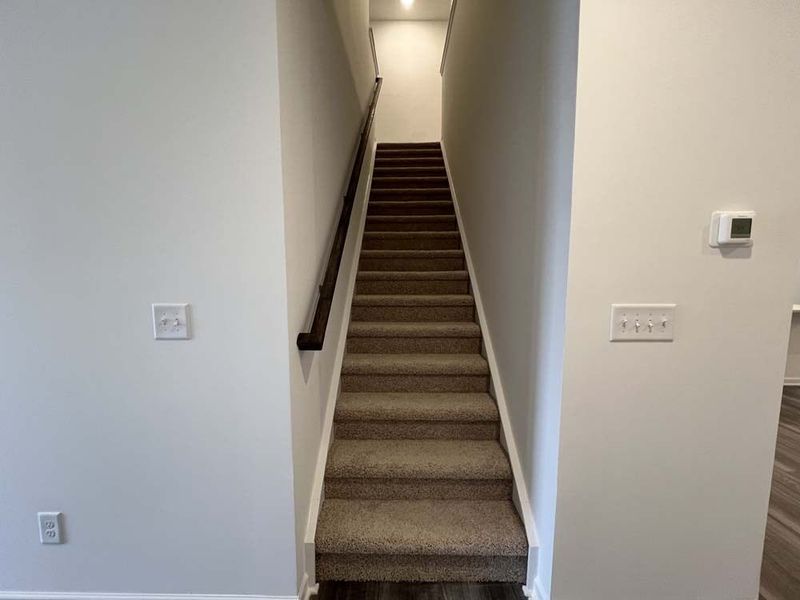 Stairs to Second Floor