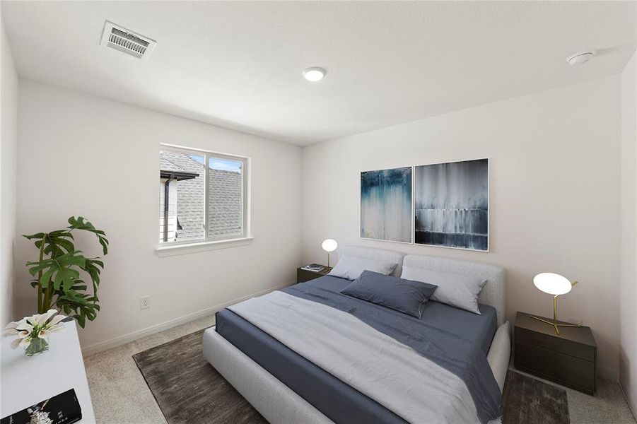 Furnished interior view inside a new home in Creekside, Royse City (Image 14). Furnished interior view inside a new home in Creekside, Royse City (Image 14).