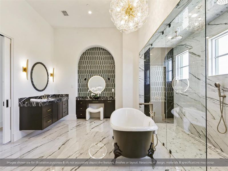 Furnished interior view inside a new home in , Westlake (Image 7).