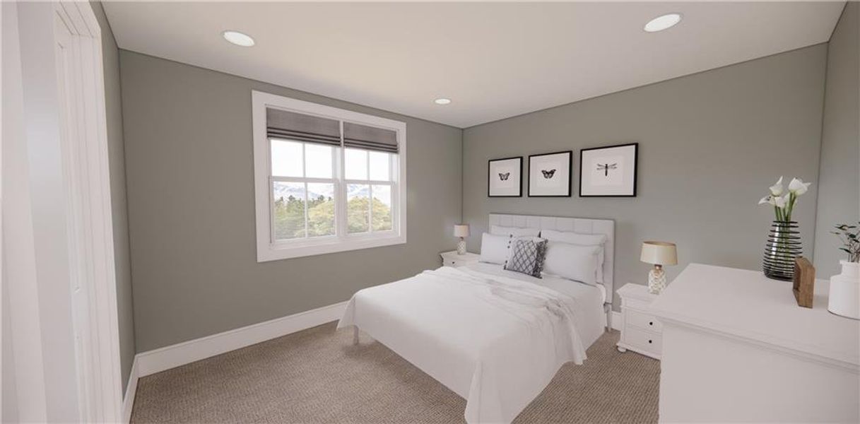 Furnished interior view inside a new home in , Carrollton (Image 27).