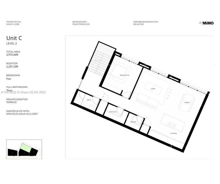 2D floor plan layout of this home in , Miami, FL (Image 3). 2D floor plan layout of this home in , Miami, FL (Image 3).
