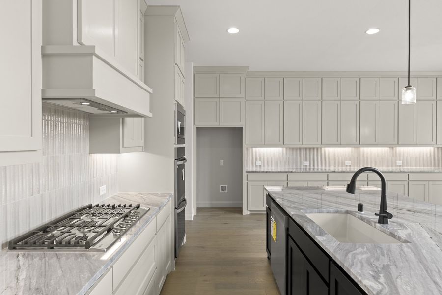 Furnished interior view inside a new home in Nelson Lake Estates, Rockwall (Image 9).