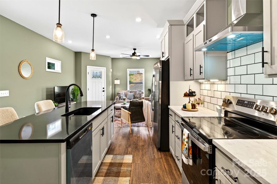 Furnished interior view inside a new home in , Marion (Image 11).