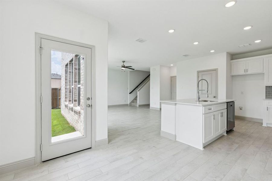 Furnished interior view inside a new home in AnaCapri, Anna (Image 5).