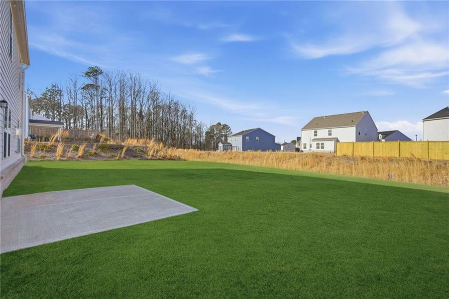 Exterior details and patio area of a home in , Dawsonville (Image 3). Exterior details and patio area of a home in , Dawsonville (Image 3).
