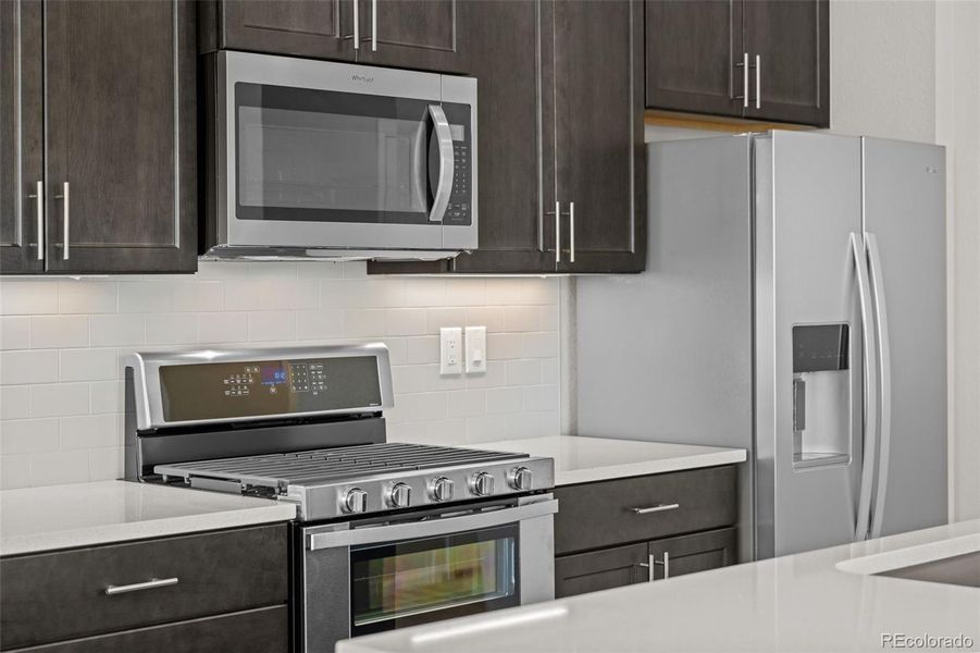 Furnished interior view inside a new home in Ralston Creek, Arvada (Image 16).