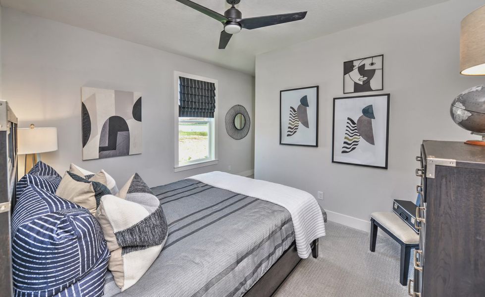 Furnished interior view inside a new home in West Hill Estates, Dade City (Image 37).