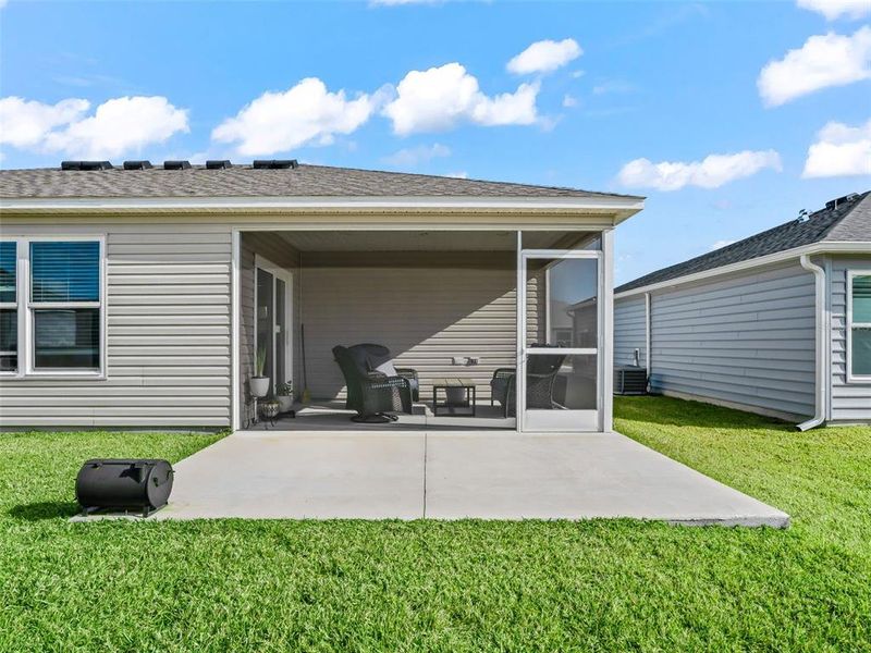 Exterior details and patio area of a home in , The Villages (Image 29).