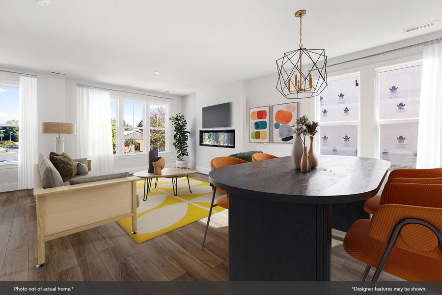 Furnished interior view inside a new home in Avenue One, Castle Hayne (Image 7).
