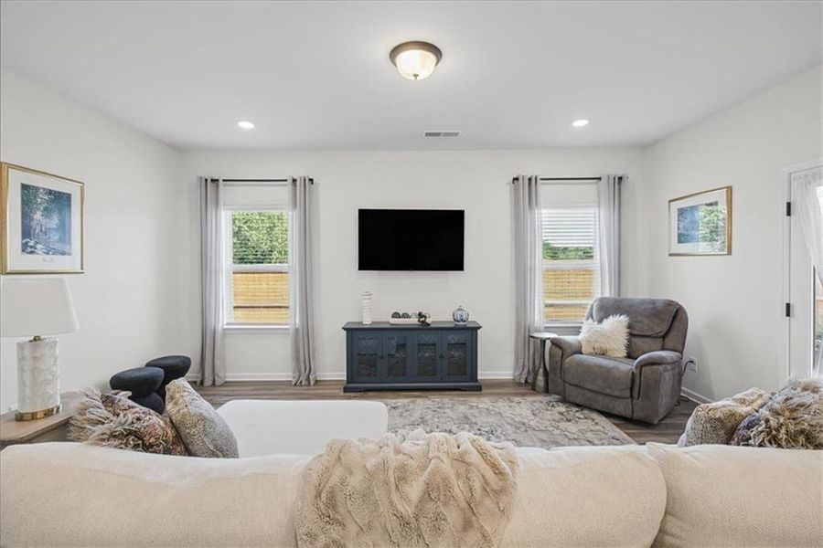 Furnished interior view inside a new home in , Cartersville (Image 41).