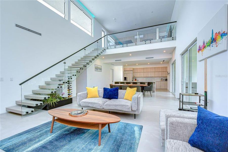 Furnished interior view inside a new home in , Tampa (Image 43).