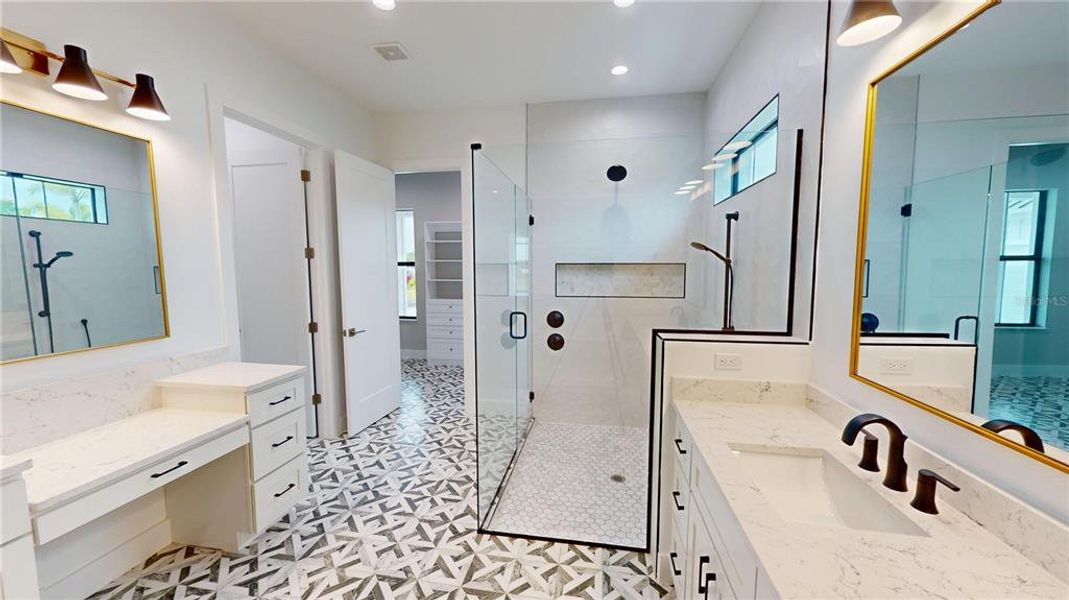 Furnished interior view inside a new home in , Punta Gorda (Image 11).