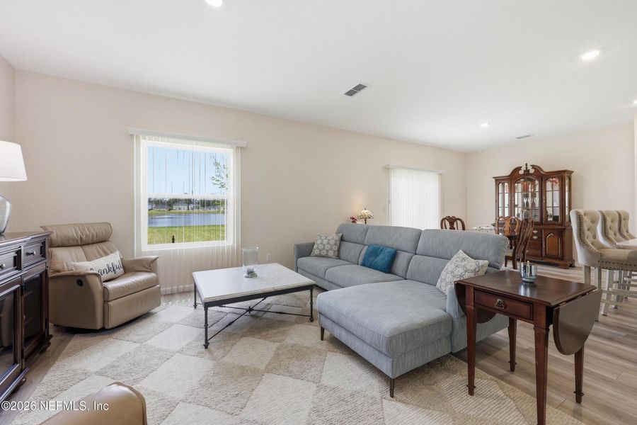 Furnished interior view inside a new home in Holstein Crossing, Green Cove Springs (Image 19).