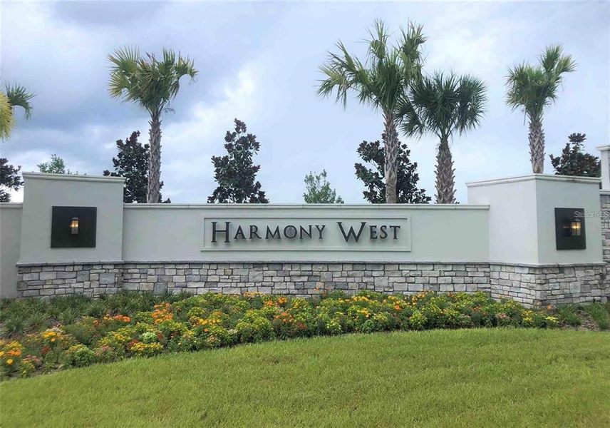 Front exterior of a new home in , Harmony, FL, highlighting curb appeal (Image 24).