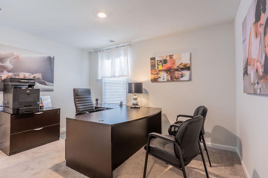 Furnished interior view inside a new home in Pine Hills at Cane Bay, Summerville (Image 22).