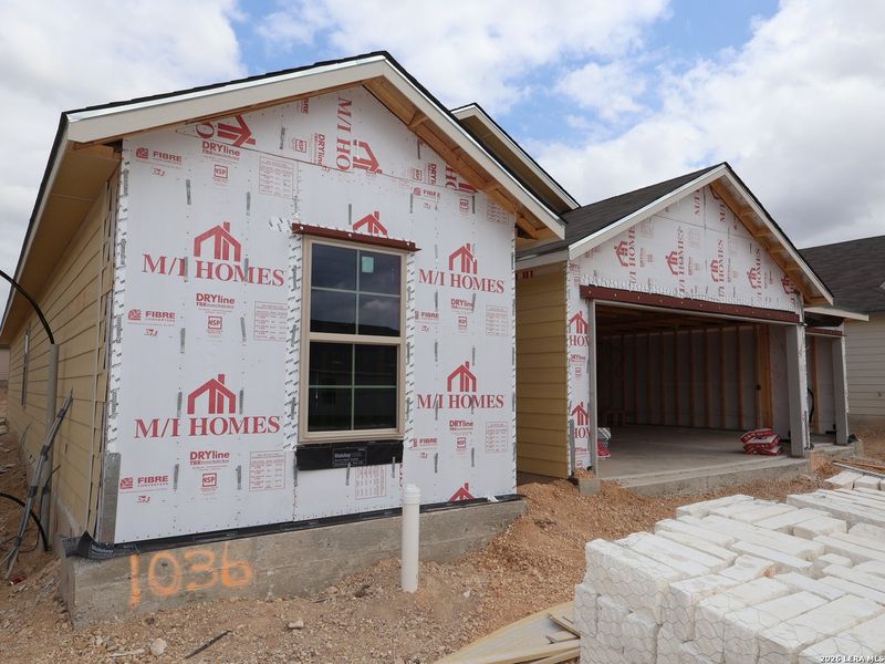 In-progress construction of a new home in Greenspoint Heights, Seguin, TX (Image 15). In-progress construction of a new home in Greenspoint Heights, Seguin, TX (Image 15).
