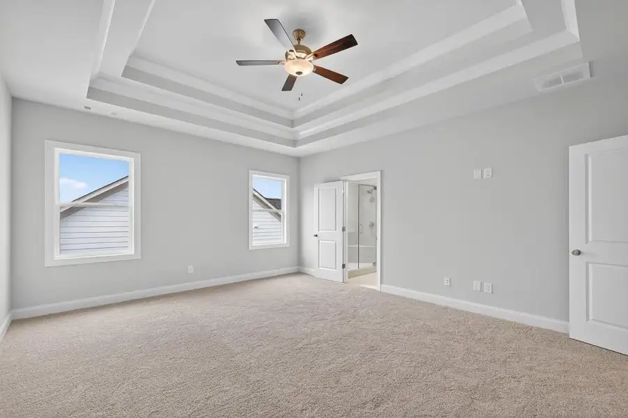 Spacious, unfurnished interior of a new home in Hemingway, Flowery Branch (Image 37). Spacious, unfurnished interior of a new home in Hemingway, Flowery Branch (Image 37).