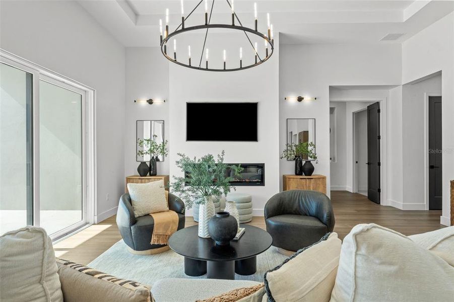 Furnished interior view inside a new home in , Wesley Chapel (Image 10). Furnished interior view inside a new home in , Wesley Chapel (Image 10).