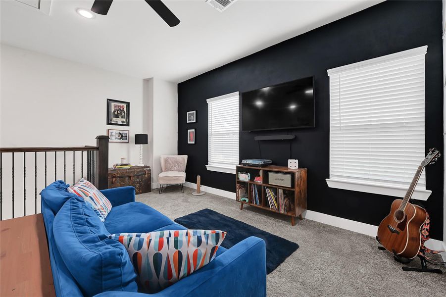 Furnished interior view inside a new home in , La Porte (Image 16).
