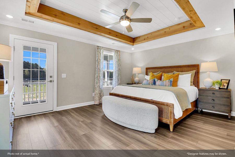 Furnished interior view inside a new home in Six Oaks, Summerville (Image 11).
