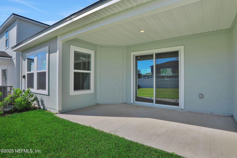 Exterior details and patio area of a home in Cordova Palms, St. Augustine (Image 16).