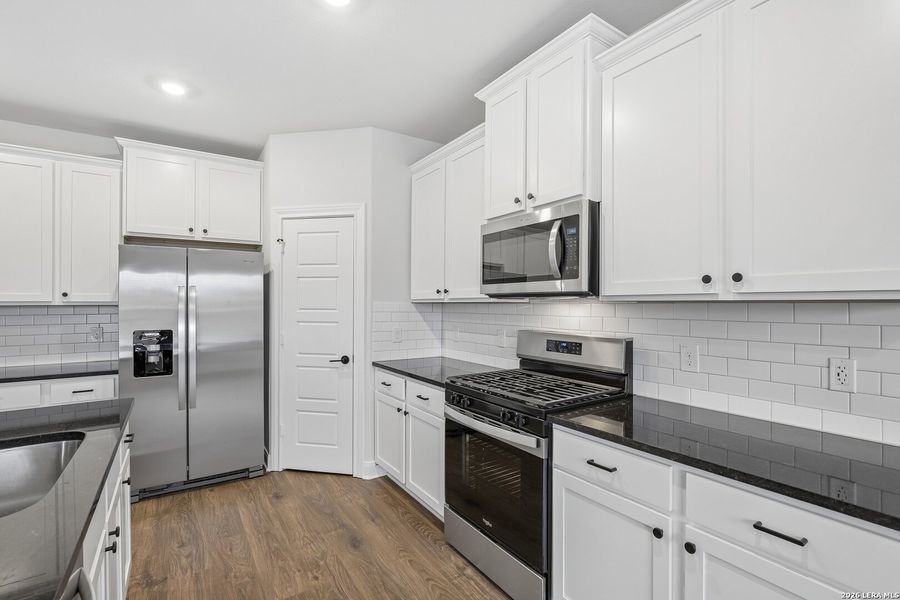 Furnished interior view inside a new home in Hightop Ridge, Converse (Image 12).
