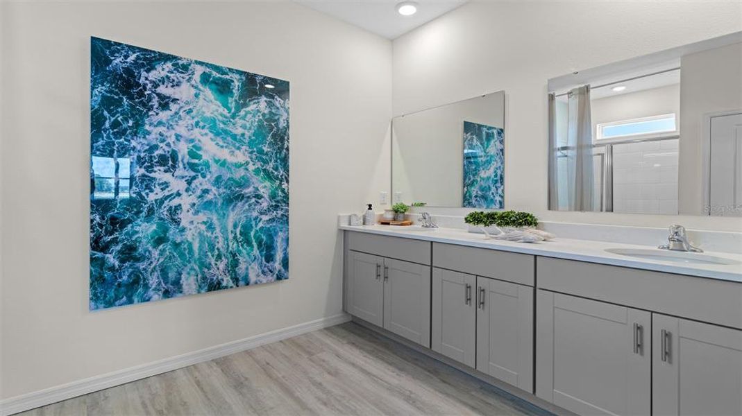 Furnished interior view inside a new home in Archers Mill, Ormond Beach (Image 44).