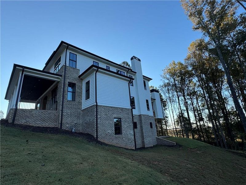 Exterior details and patio area of a home in , Woodstock (Image 4).