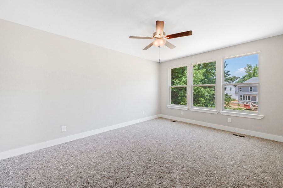 Representative unfurnished interior of a home built from the One Story Farmhouse by Norfleet Builders in Cambria, White House (Image 23).