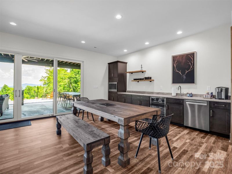 Furnished interior view inside a new home in , Mill Spring (Image 29).