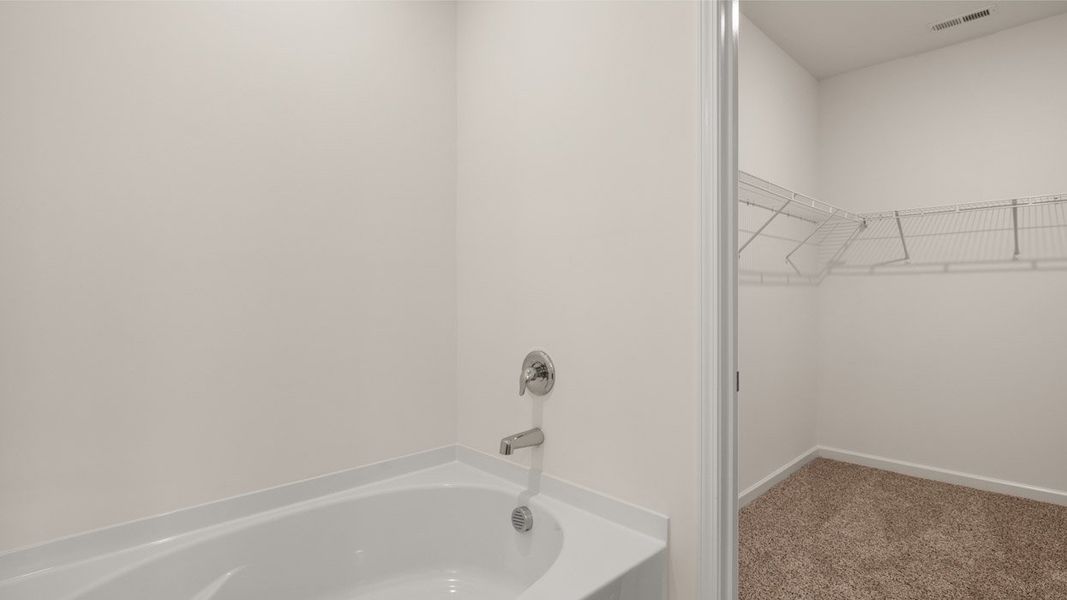 Furnished interior view inside a new home in The Abbey at Trolley Run Station, Aiken (Image 11).