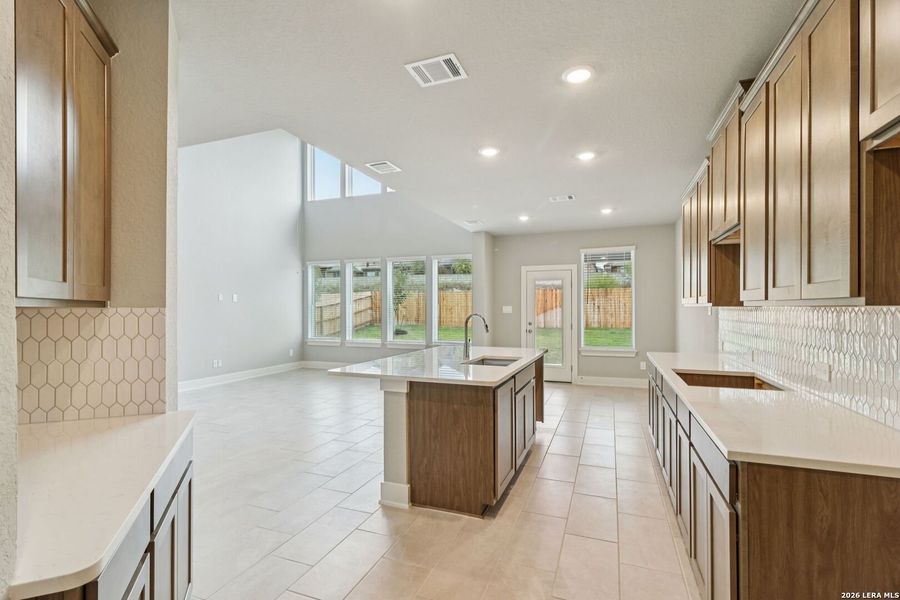 Furnished interior view inside a new home in Sagebrooke - Classic Series, San Antonio (Image 15).