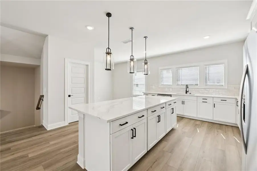 Furnished interior view inside a new home in , Lawrenceville (Image 8).