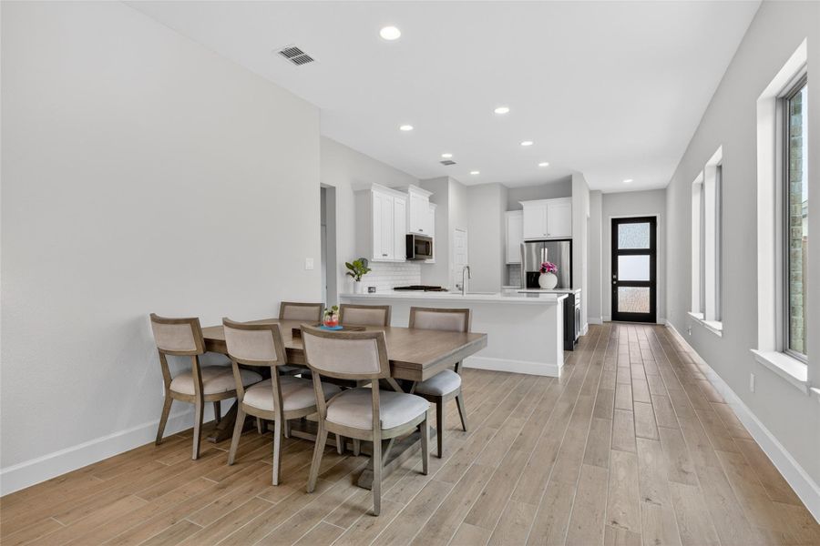 Furnished interior view inside a new home in Jordan Ranch, Fulshear (Image 15).