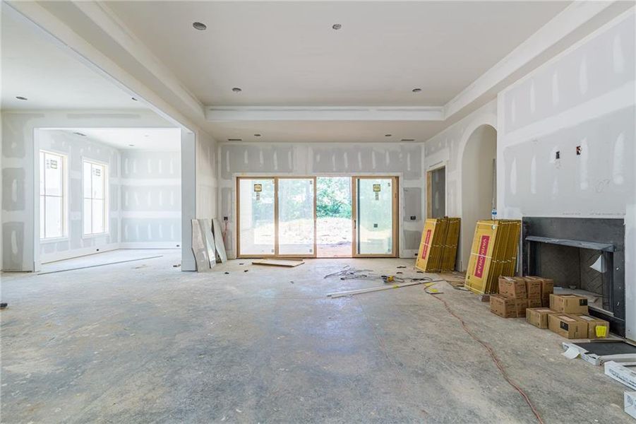 In-progress construction of a new home in , Alpharetta, GA (Image 18). In-progress construction of a new home in , Alpharetta, GA (Image 18).