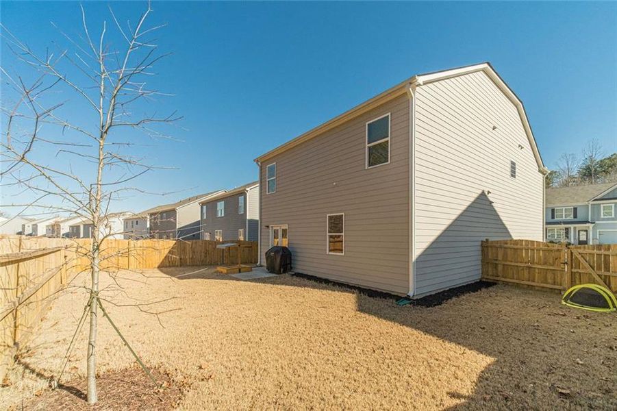 Exterior details and patio area of a home in , Dawsonville (Image 23).