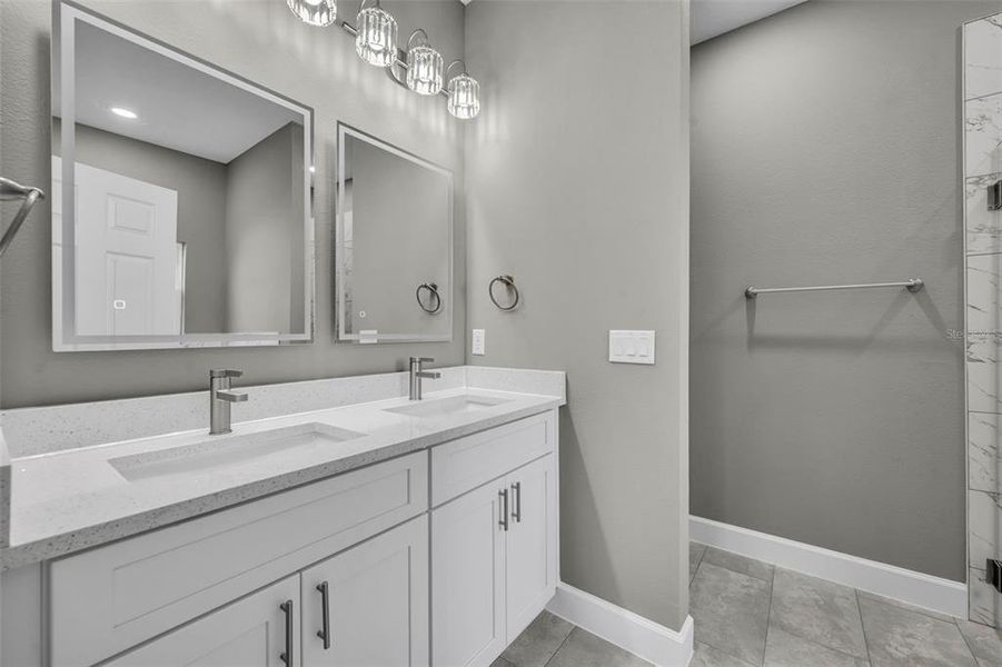 Furnished interior view inside a new home in , Deltona (Image 11).