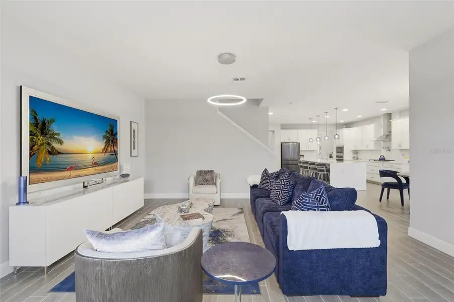 Furnished interior view inside a new home in , Apopka (Image 43).