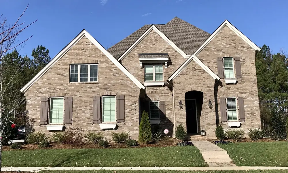 Representative exterior photo of a completed home built from the Huntley by Classica Homes in Riverchase Estates, Lancaster, SC (Image 31).