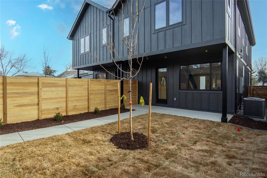 Exterior details and patio area of a home in , Englewood (Image 29). Exterior details and patio area of a home in , Englewood (Image 29).