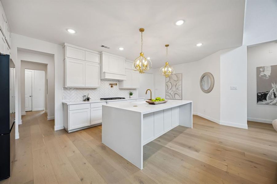 Furnished interior view inside a new home in , Wylie (Image 5). Furnished interior view inside a new home in , Wylie (Image 5).