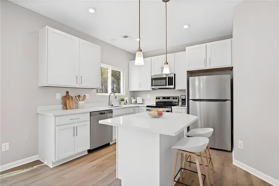 Furnished interior view inside a new home in Sage Woods, Dallas (Image 11).